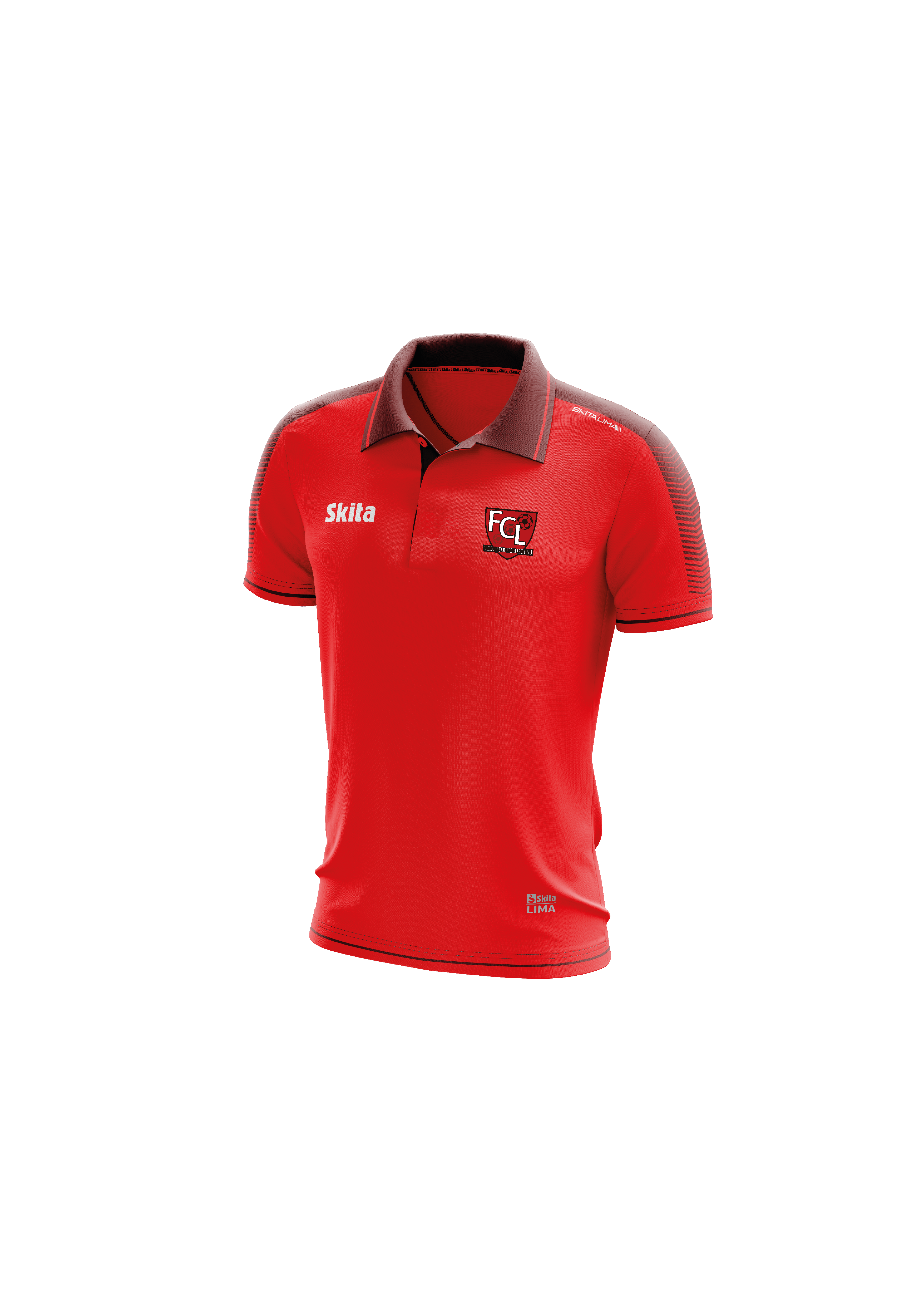 Polo Lima rouge (FC Lissois)
